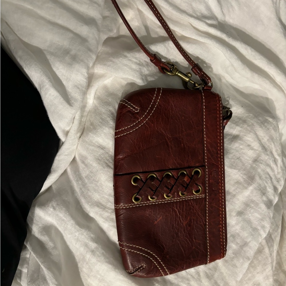 Leather Wristlet